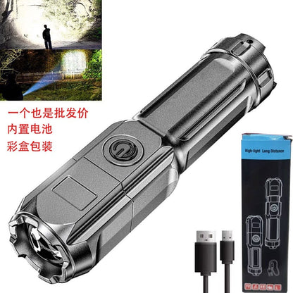 LINTERNA TÁCTICA RECARGABLE LED DE ALTA POTENCIA