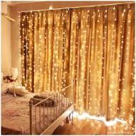 CORTINA DE LUCES LED DECORATIVAS 3x3M